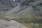 Loch Coire Lagan, Great Stone Shute In Background